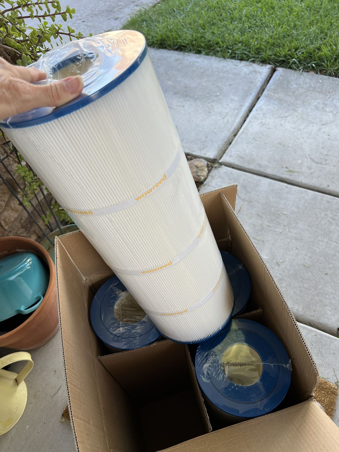 New Sealed Set Of 4 Swimming Pool Filter Cartridges