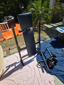 Bench Press, Weights, Dumbell, Pullupbar