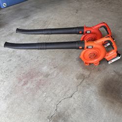 🍂 Black & Decker Cordless Leaf 🍁 Blower (1) 20V 