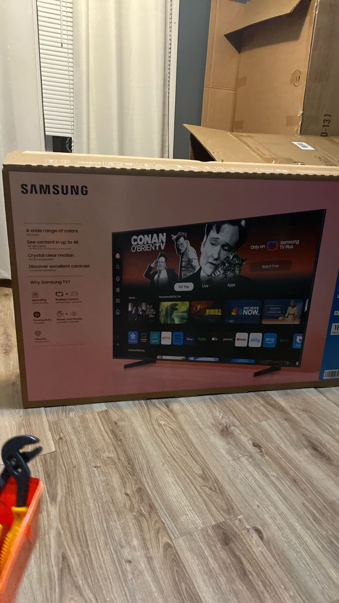 Samsung 55” Smart Tv