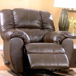NEW Leather Chair - Recliner