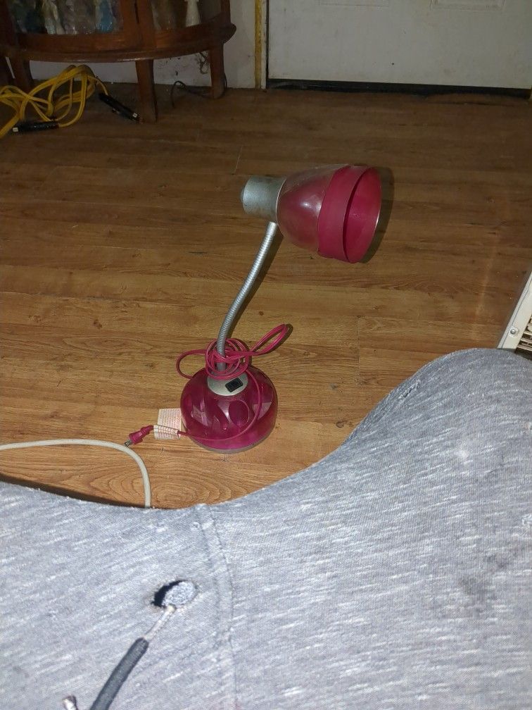 Nice Pink Office Lamp