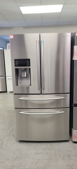 Samsung 4‑Door French Door Fridge – Stainless, Ice/Water