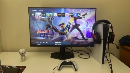 PS5 gaming setup