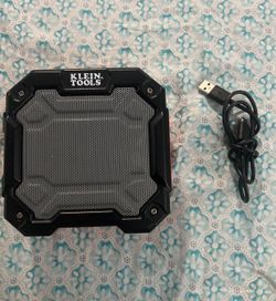 Klein Tools Bluetooth speaker