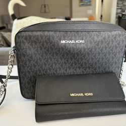 Michael Kors Crossbody Bag & Wallet