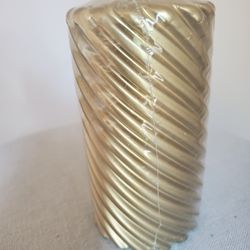 Gold Pillar Candle