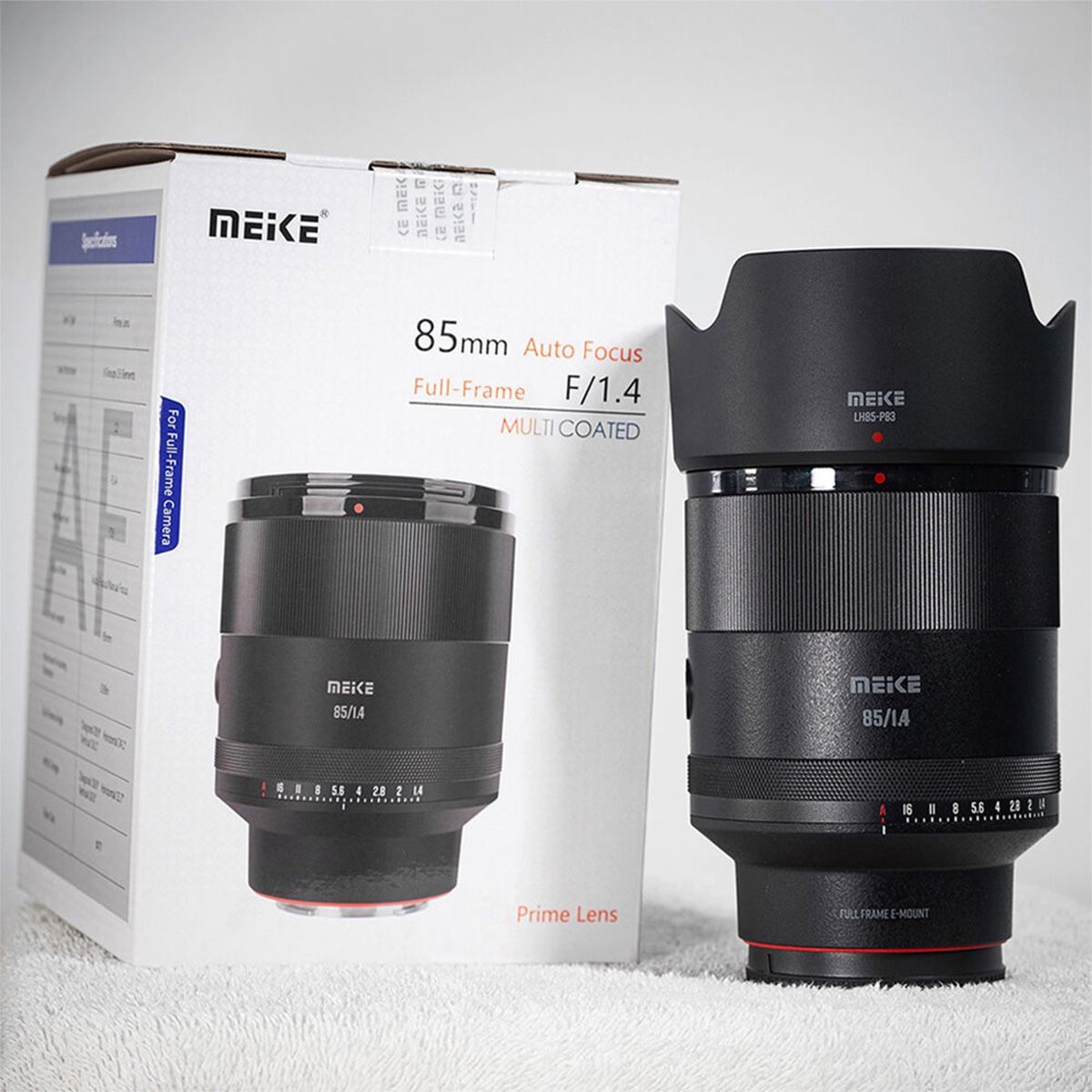 OPEN BOX NEVER USED π¦ Meike 85mm f/1.4 STM Lens for Sony E π¦ original $469