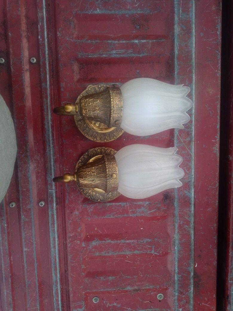Vintage Brass Lights