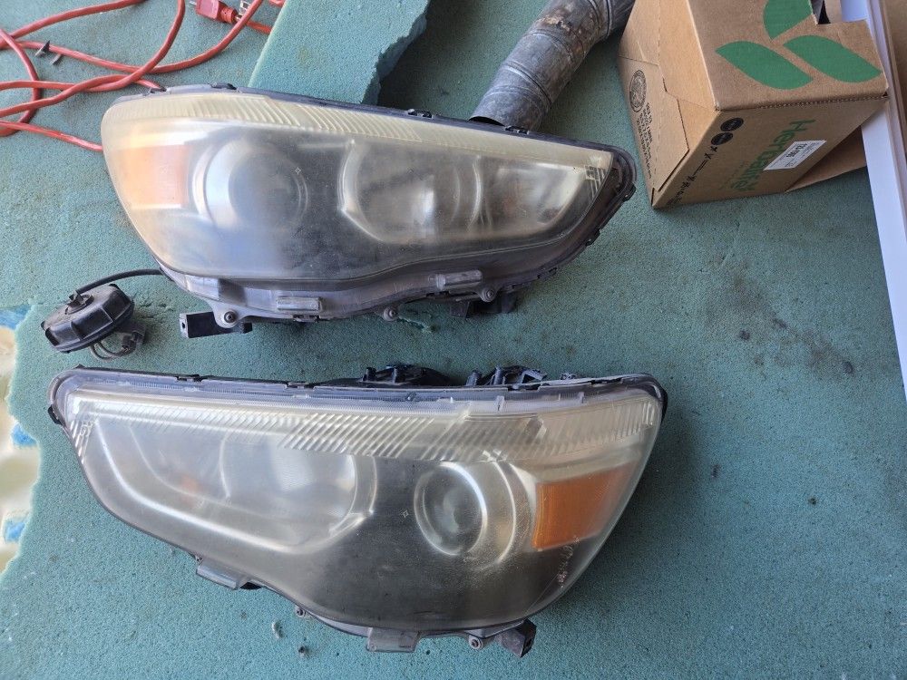  2013 Mitsubishi Outlander Sport Headlights 