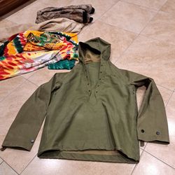 Old Army Jacket Rainguard 1930s1940s Size Small 