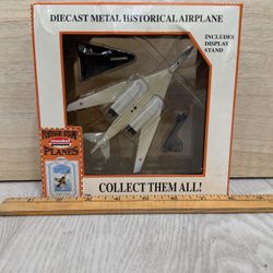 Vintage Diecast Metal Historical Planes