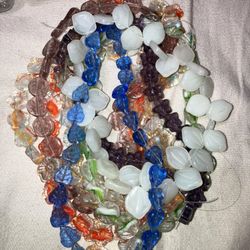 Brand New Strands Of Glass Beads