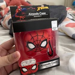 spiderman airpods case
