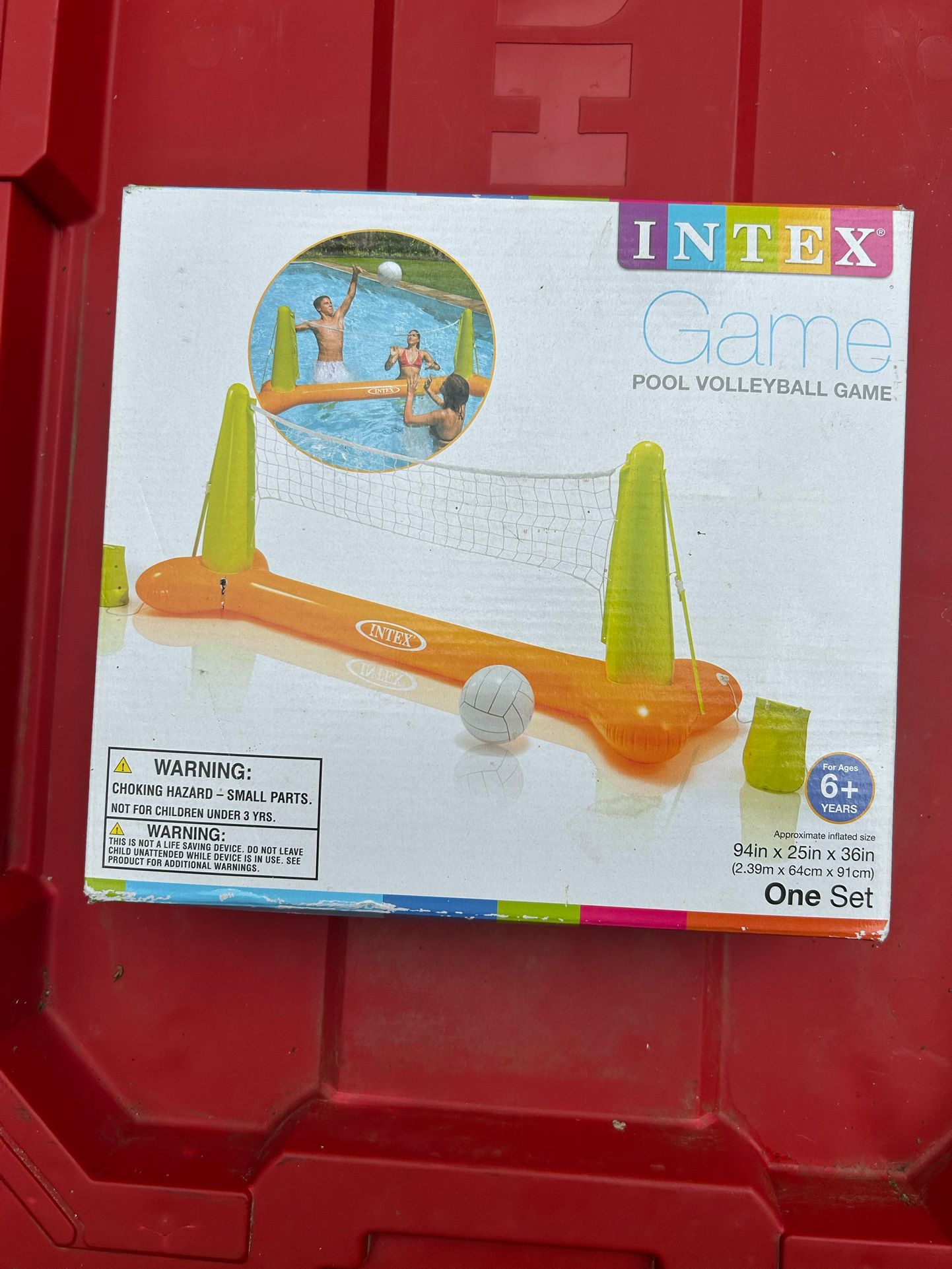 Inflatable Volleyball Pool Game