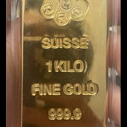 Decorative Gold Bar Replica – 1 Kilo Style Souvenir size xl
