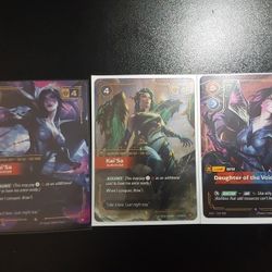 Lot of Assorted League of Legends Riftbound Origins Holographic Trading Cards