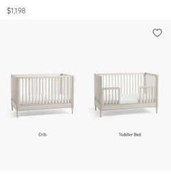 Baby Crib With Dresser And Changing Topper