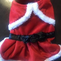 Dog Santa Outfit