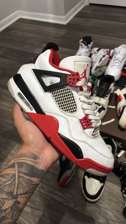 Fire Red 4s Sz 10 No Box