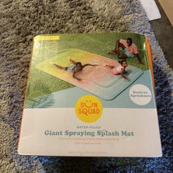 Giant Spray Splash Mat