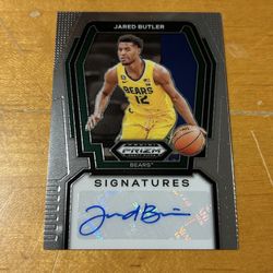 Jared Butler 2024 Panini Prizm Draft Picks Auto Card