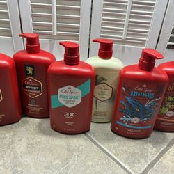 New! Mens Old Spice Bodywash Bottles