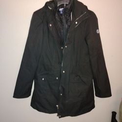 Lands' End Women's Medium Puffer Vest Jacket