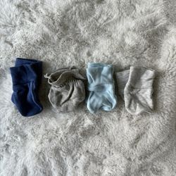 Newborn baby mittens