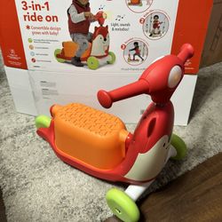 Skip Hop Zoo 3 In 1 Ride On Toy Fox
