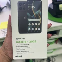 Moto G 2025! New Number With Cricket Wireless!