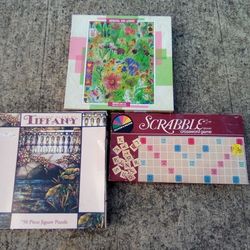 Vintage Scrabble+Puzzles 11.00