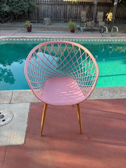 Pink chair