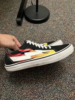 revenge x storm flame vans size 9