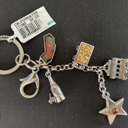 New! Brighton California Charm Keychain 