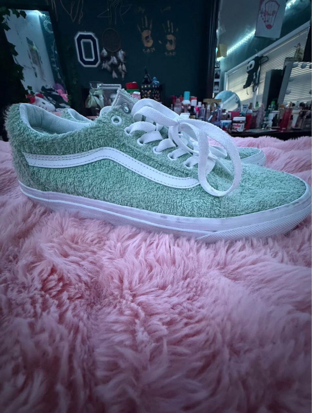 Light green Vans