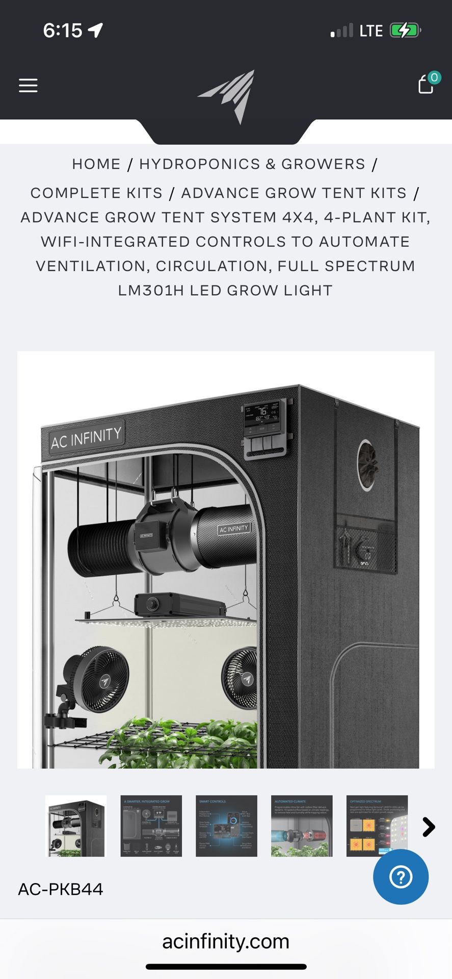AC Infinity Grow Tent