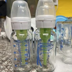 Glass Dr Brown Bottles