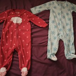 Babygirl Pajamas 6 Months