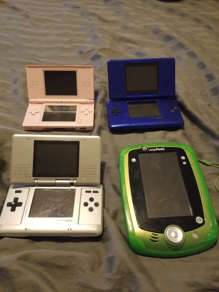 60 Dollars Each Nintendo And Leapfrog Leappad 2