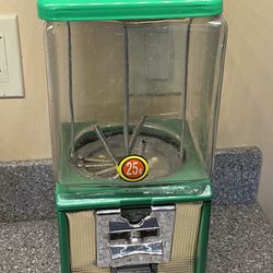 Vintage Gabriel Bubble Gum Machine / Glass 