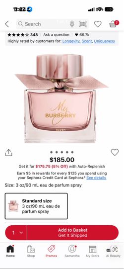 My Burberry blush