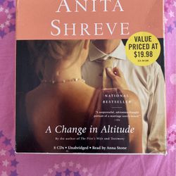 A Change In Altitude Anita Shreve Audiobook CDs Unabridged