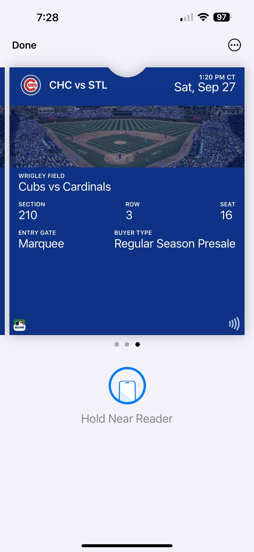 4 Tickets Cubs Vs Cardinals, Sat Sept. 27
