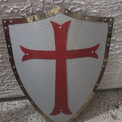 Knights Templar Metal Shield