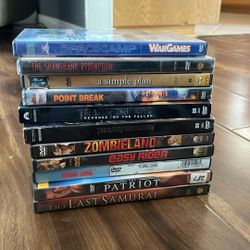 11 DVDs (12 Movies) - Cult Classics And Must-haves