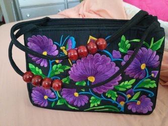 Colorful Embroider Purse