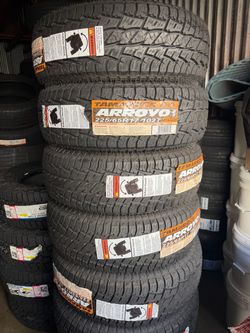 Llantas nuevas 225-65-17 arroyo todo terreno $450 las 4 montadas y balanceadas