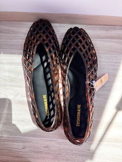 Jelly sandals, brown, Size 11