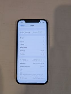 New Apple iPhone 12 unlocked 64gb Black